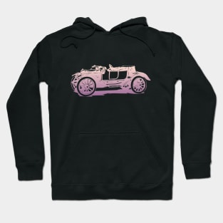 Vintage Reverie - Nostalgic Classic Car Hoodie